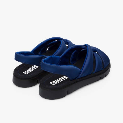 Camper Oruga Sandals Blue - Womens Singapore TJGZXO-039